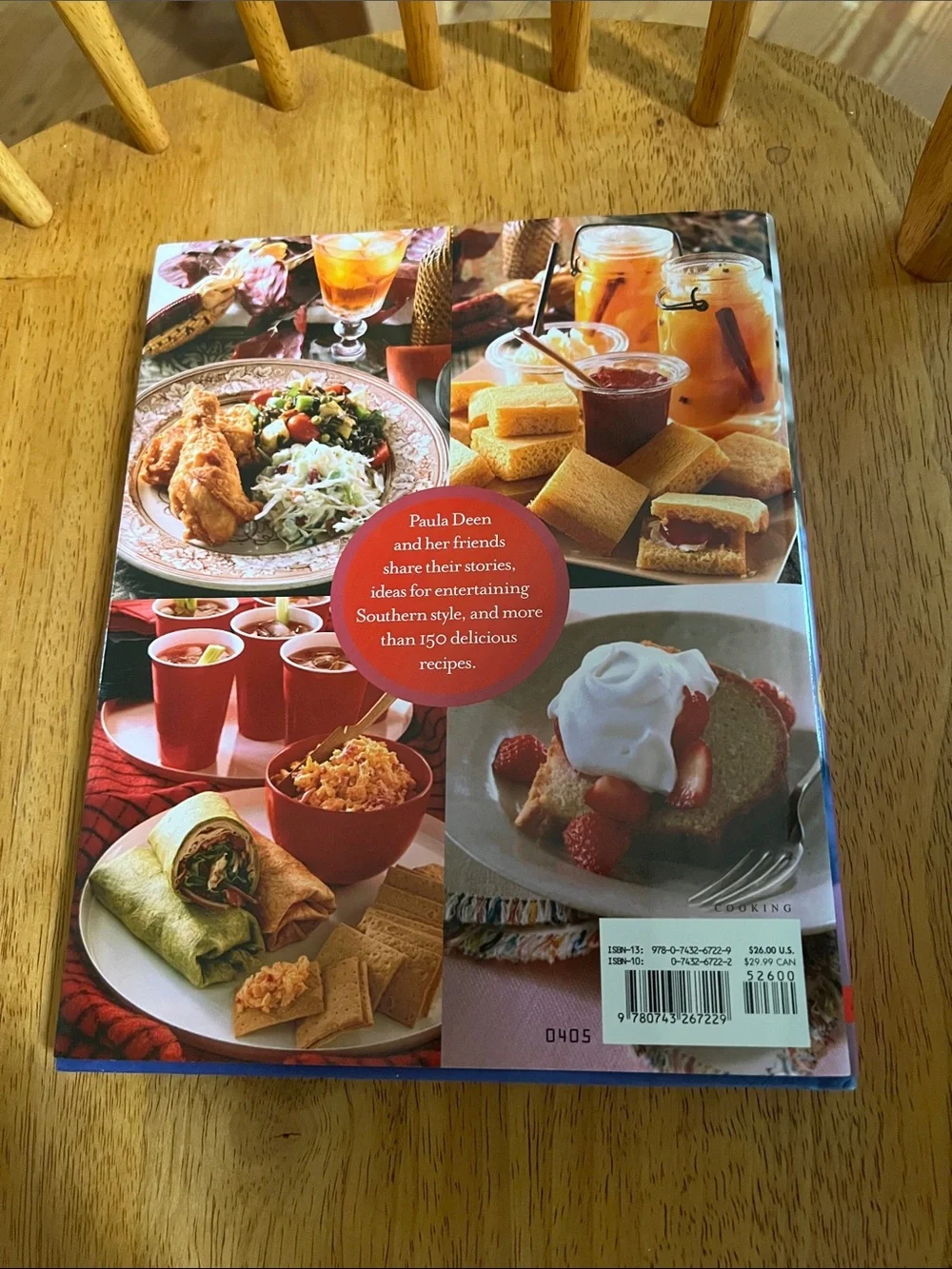 Paula Deen & Friends Cookbook — Cream Cover